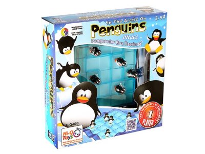 PENGUENLER BUZ ÜSTÜNDE